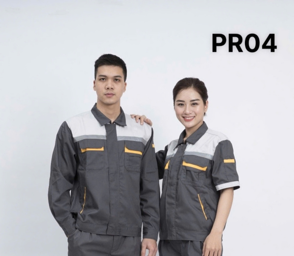 Quần áo bảo hộ lao động vải Băng zin Hàn Quốc